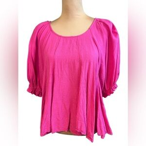 Umgee Womens Boho Hi Low Pink Medium